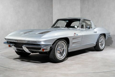 Chevrolet Corvette Stingray Split Window Silver #3