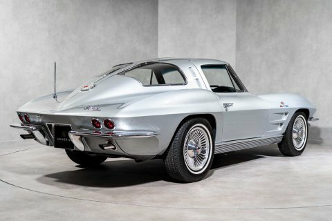 Chevrolet Corvette Stingray Split Window Silver #4