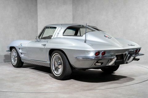 Chevrolet Corvette Stingray Split Window Silver #6