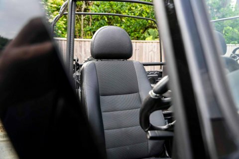 Land Rover Defender 90 Td Soft Top Black #4