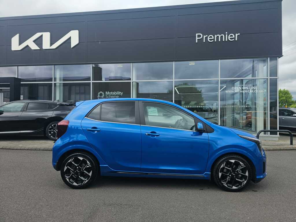 Kia Picanto 1.2 Mt Gt-line S Blue #2