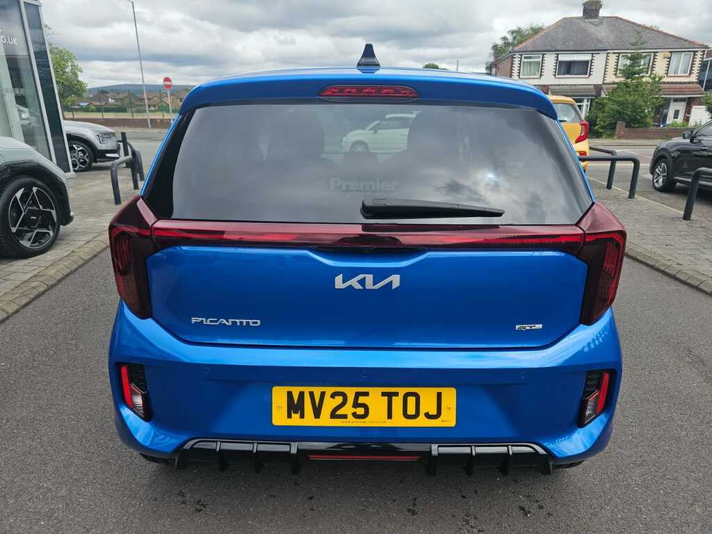 Kia Picanto 1.2 Mt Gt-line S Blue #6