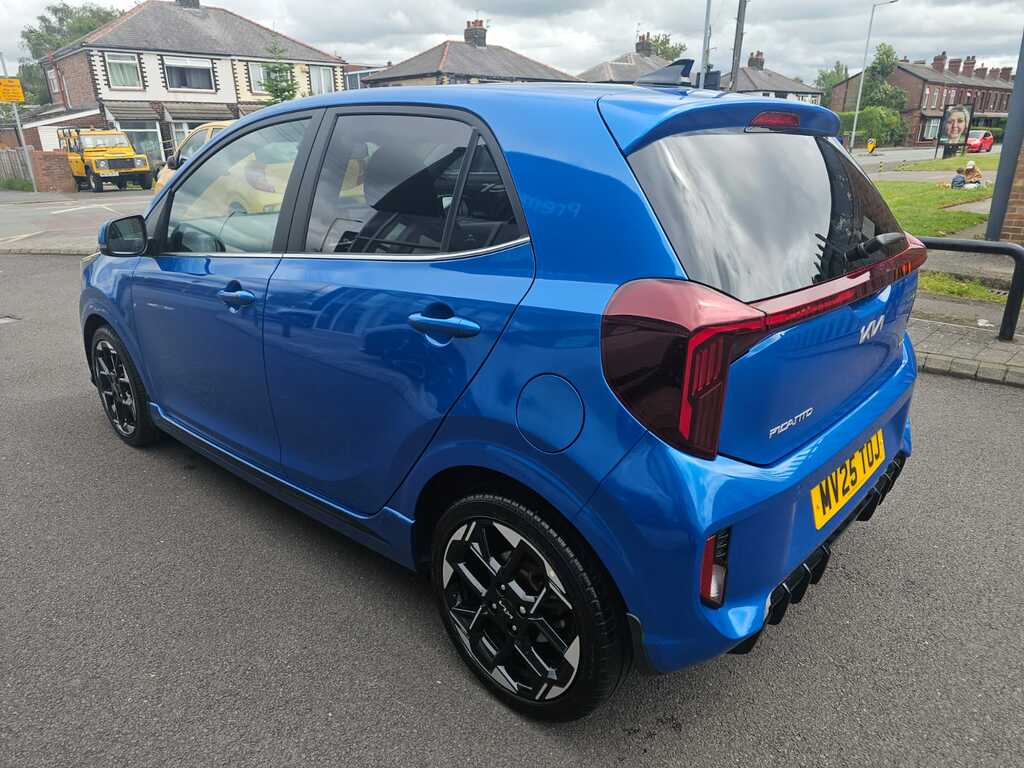 Kia Picanto 1.2 Mt Gt-line S Blue #4