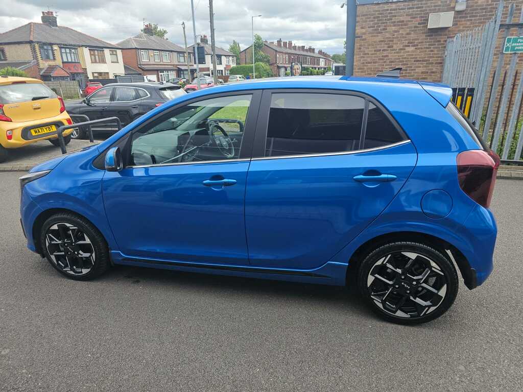 Kia Picanto 1.2 Mt Gt-line S Blue #5