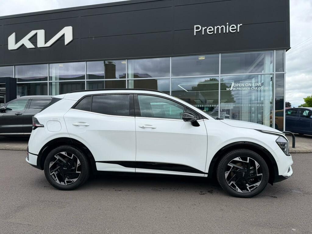 Kia Sportage 1.6 T-gdi Phev Gt-line S LF25DNK White #3