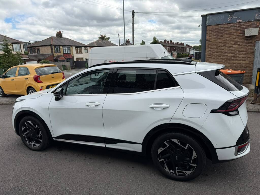 Kia Sportage 1.6 T-gdi Phev Gt-line S LF25DNK White #5