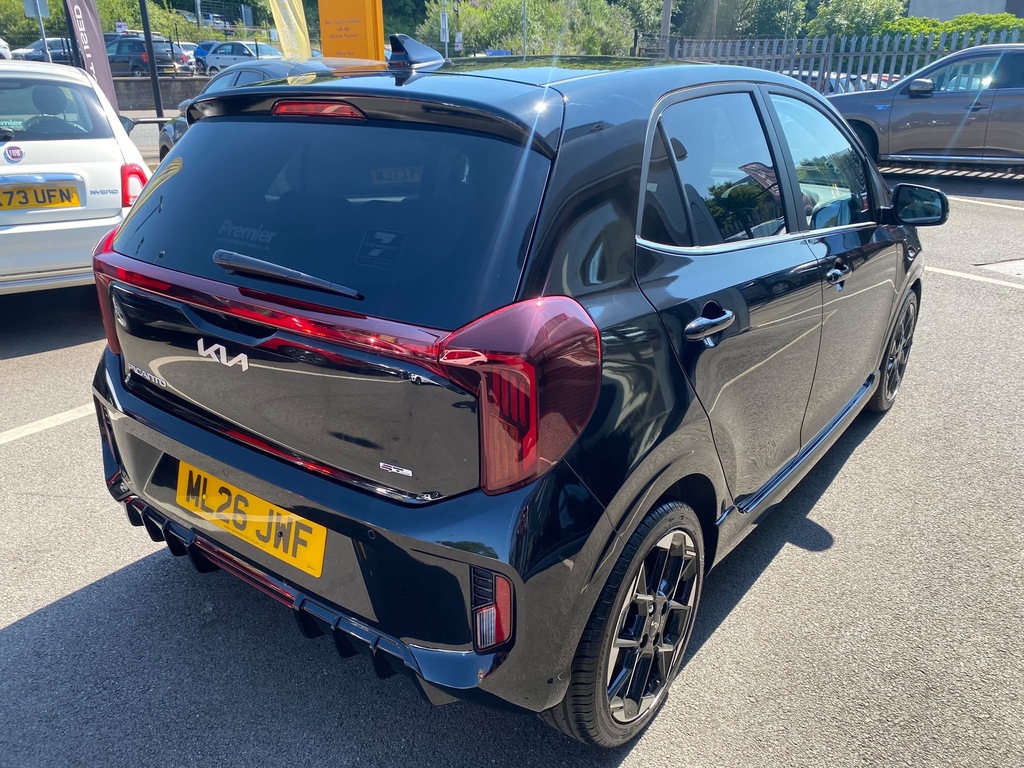 Kia Picanto 1.0 Gdi Mt Gt-line S Black #4