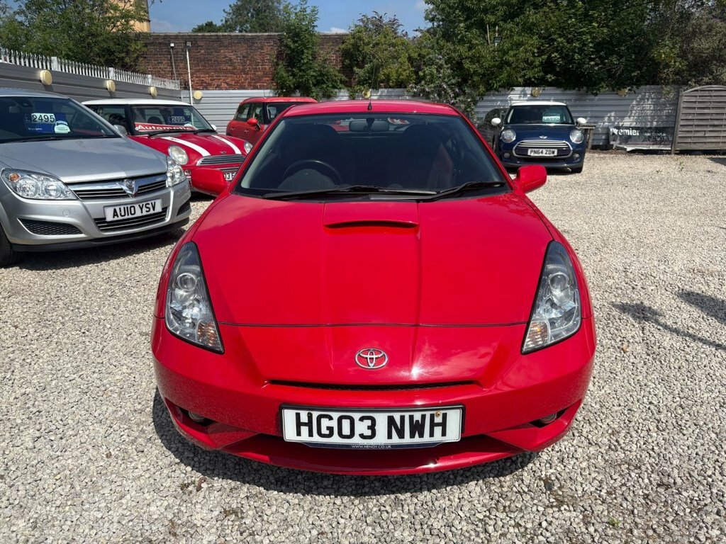 Toyota Celica Coupe Red #2