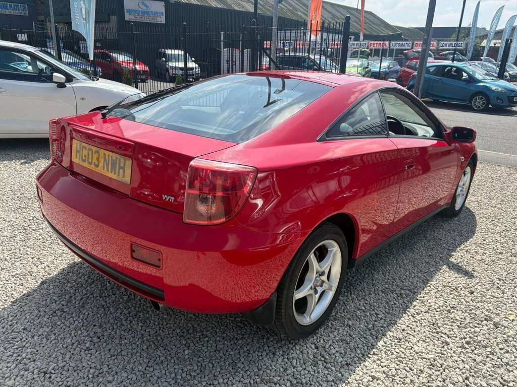Toyota Celica Coupe Red #6