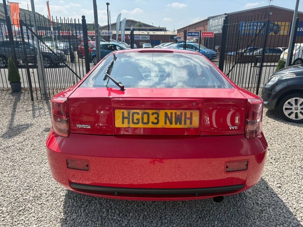 Toyota Celica Coupe Red #5