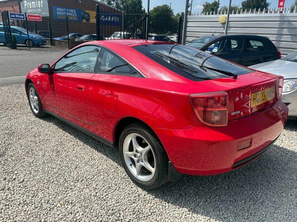 Toyota Celica Coupe Red #4