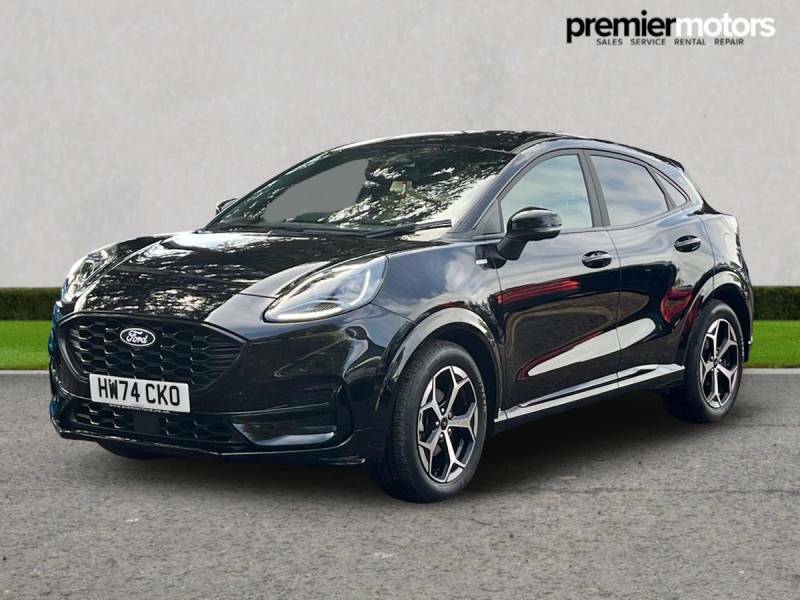 Ford Puma 1.0 Ecoboost Hybrid Mhev St-line - 2024 74 HW74CKO Black #2