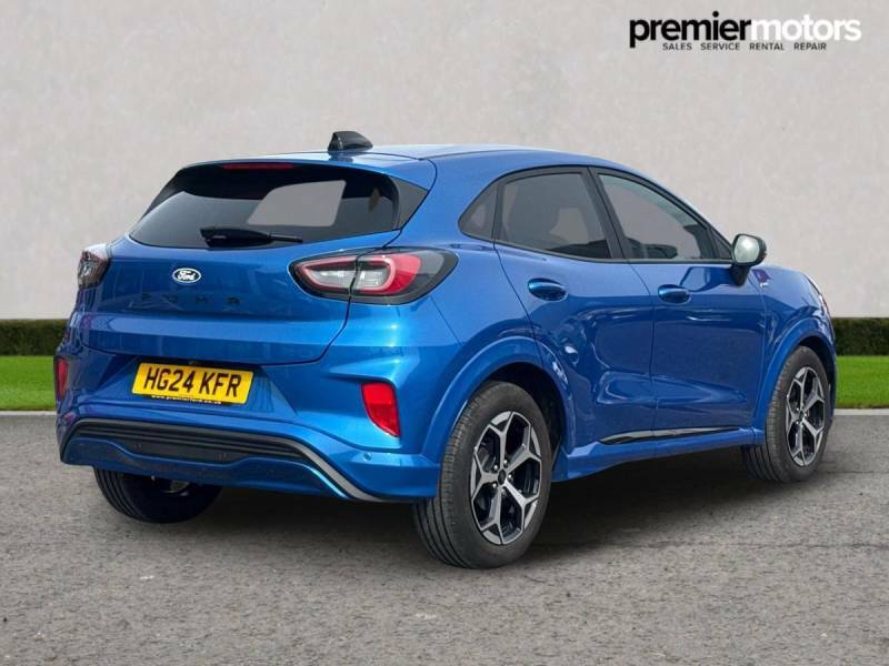 Ford Puma 1.0 Ecoboost Hybrid Mhev St-line Dct HG24KFR Blue #5