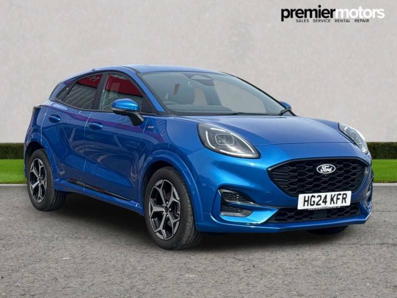 Ford Puma 1.0 Ecoboost Hybrid Mhev St-line Dct Blue