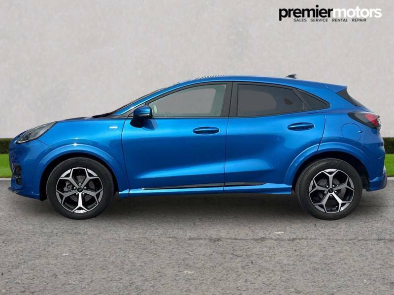 Ford Puma 1.0 Ecoboost Hybrid Mhev St-line Dct HG24KFR Blue #4