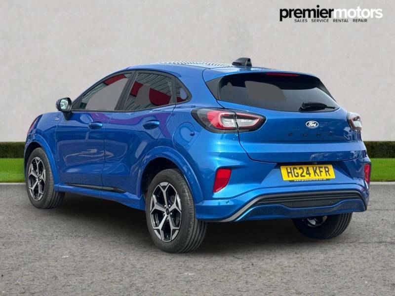 Ford Puma 1.0 Ecoboost Hybrid Mhev St-line Dct HG24KFR Blue #3