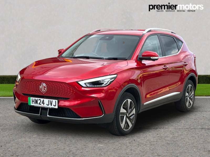 MG ZS 115Kw Trophy Connect Ev Long Range73kwh HW24JVJ Red #2