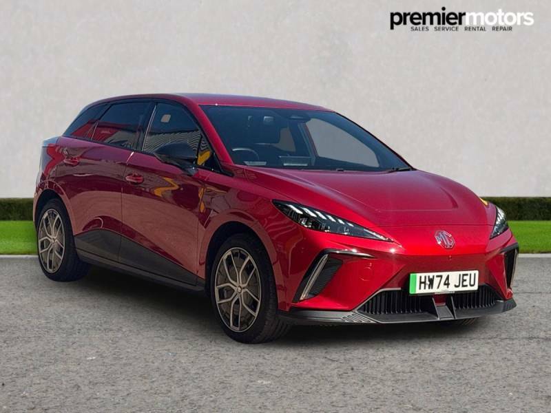 MG MG4 64Kwh Trophy Long Range Hatchback Aut Red