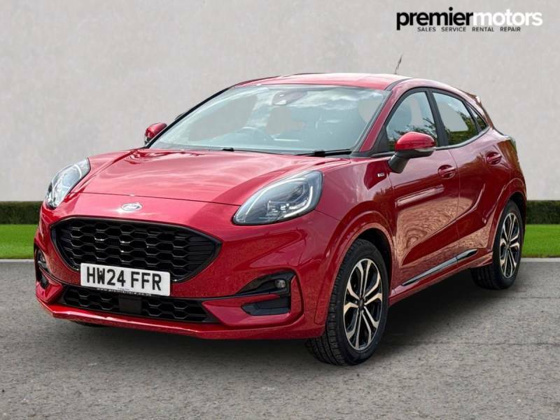 Ford Puma 1.0 Ecoboost Hybrid Mhev St-line Dct Red #2