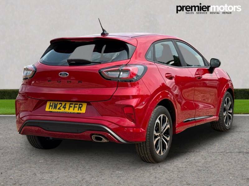 Ford Puma 1.0 Ecoboost Hybrid Mhev St-line Dct Red #5