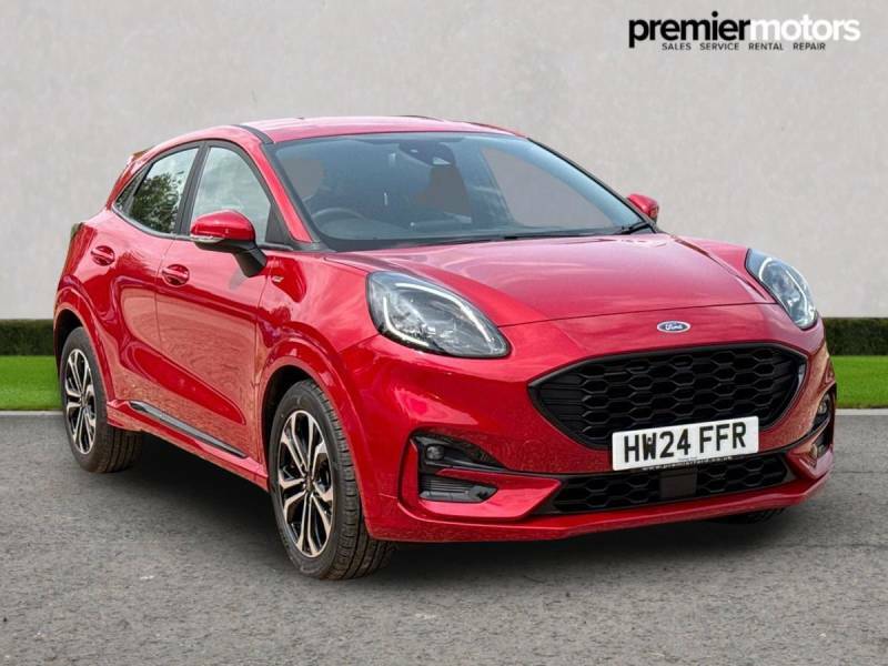 Ford Puma 1.0 Ecoboost Hybrid Mhev St-line Dct Red