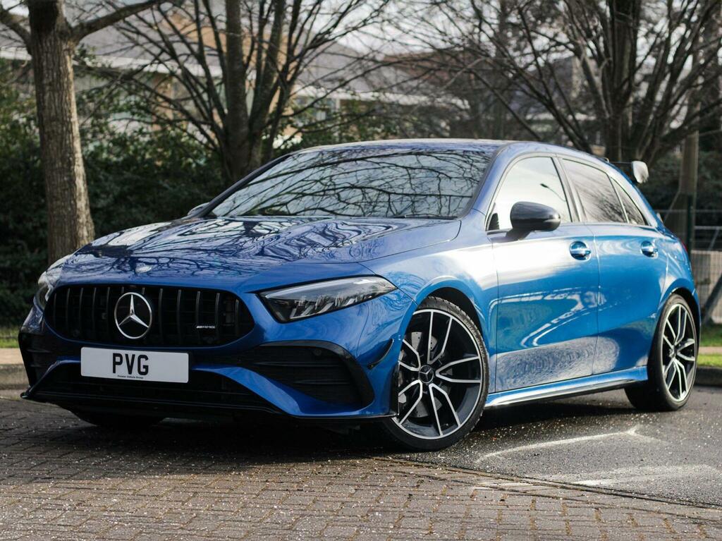 Mercedes-Benz A Class Hatchback 2.0 A35h Mhev Amg Touring Edition 7G-dct Blue