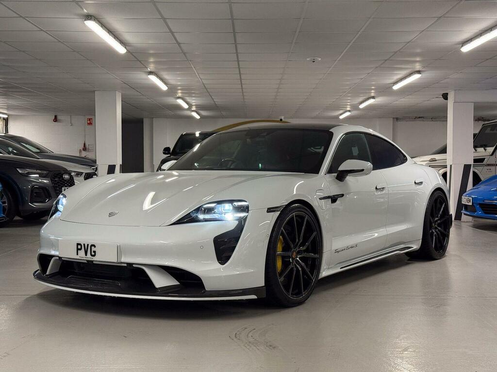 Porsche Taycan Saloon Performance Plus 93.4Kwh Turbo S 4Wd 4 White