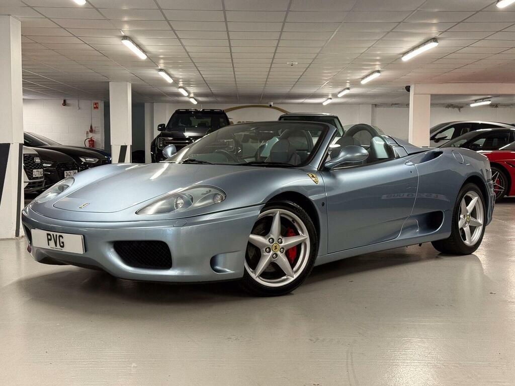 Ferrari 360 Convertible 3.6 Spider F1 200404 Blue