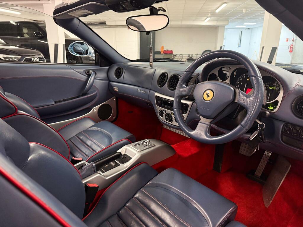 Ferrari 360 Convertible 3.6 Spider F1 200404 Blue #3