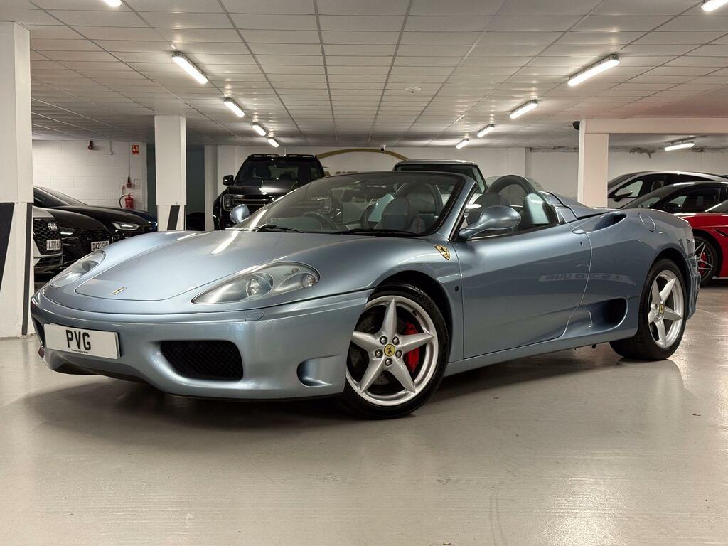 Ferrari 360 Convertible 3.6 Spider F1 200404 Blue
