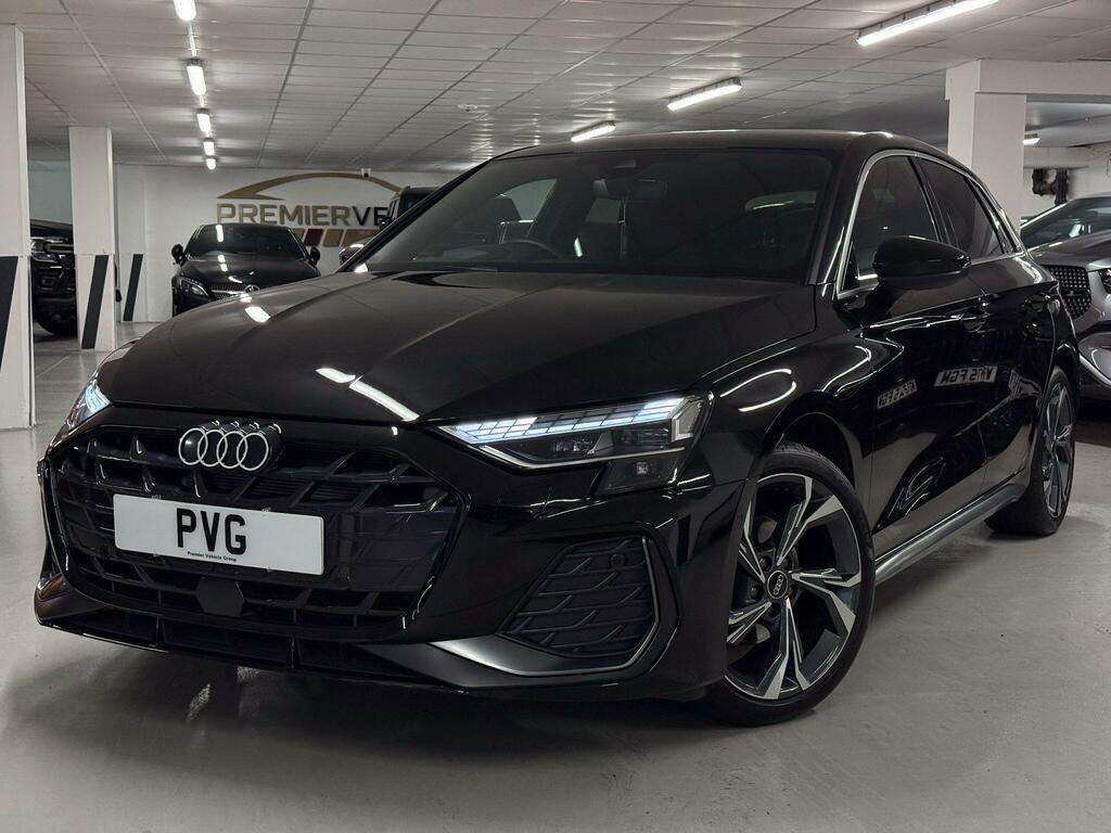 Audi A3 Hatchback 1.5 Tfsi 35 S Line Sportback Euro 6 Ss Black