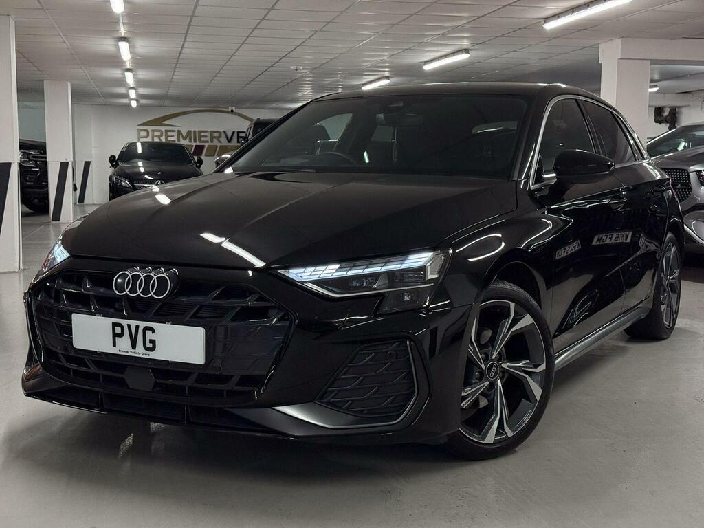 Audi A3 Hatchback 1.5 Tfsi 35 S Line Sportback Euro 6 Ss Black