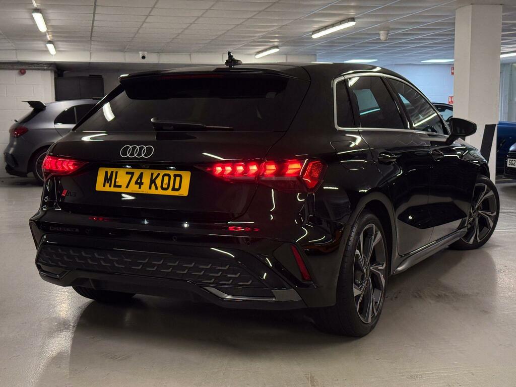Audi A3 Hatchback 1.5 Tfsi 35 S Line Sportback Euro 6 Ss Black #2