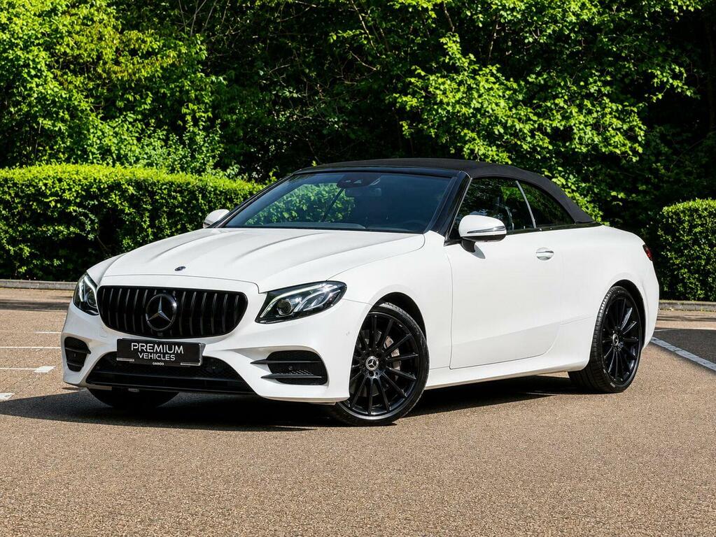 Mercedes-Benz E Class Convertible 2.0 E350 Amg Line Cabriolet G-tronic EO69AOP White #5