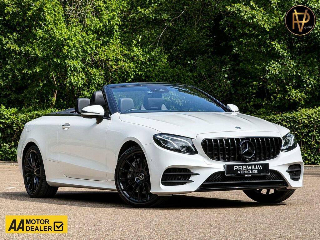 Mercedes-Benz E Class Convertible 2.0 E350 Amg Line Cabriolet G-tronic White