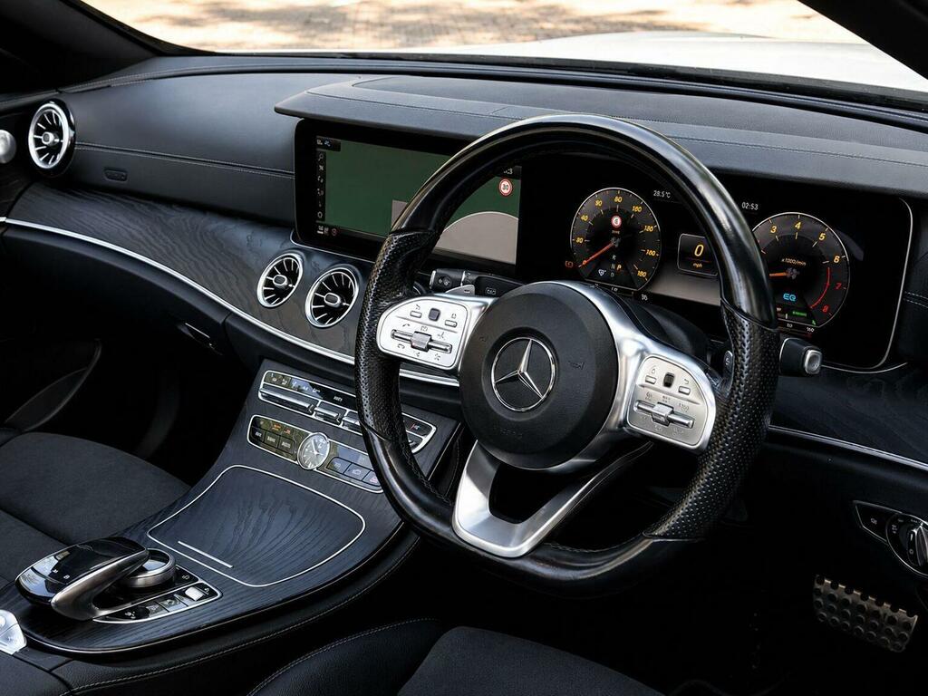 Mercedes-Benz E Class Convertible 2.0 E350 Amg Line Cabriolet G-tronic EO69AOP White #3
