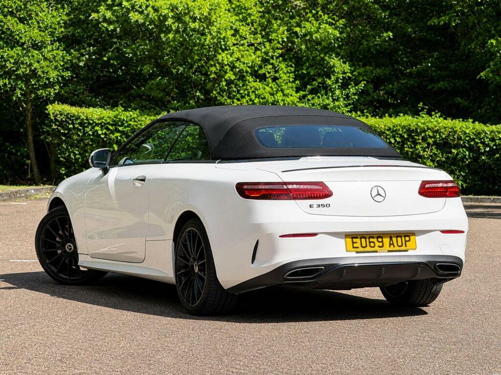 Mercedes-Benz E Class Convertible 2.0 E350 Amg Line Cabriolet G-tronic EO69AOP White #6