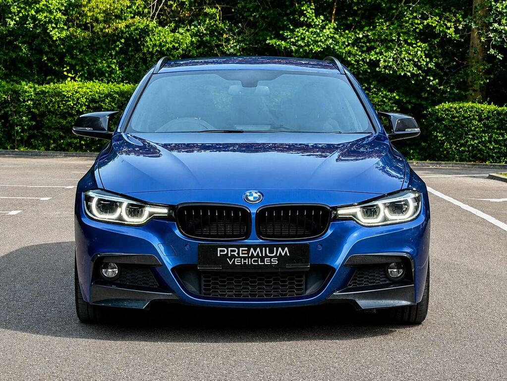 BMW 3 Series Estate 2.0 318D M Sport Touring Euro 6 Ss YB19ZCJ Blue #5