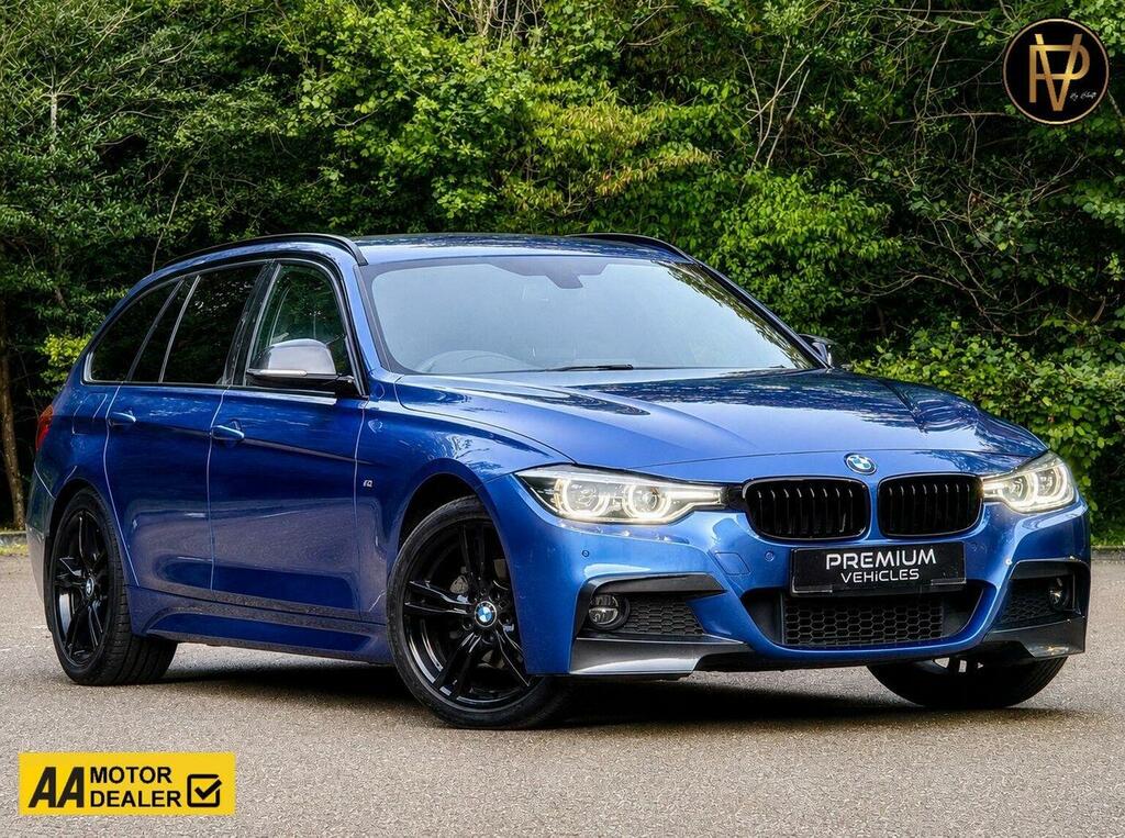 BMW 3 Series Estate 2.0 318D M Sport Touring Euro 6 Ss Blue