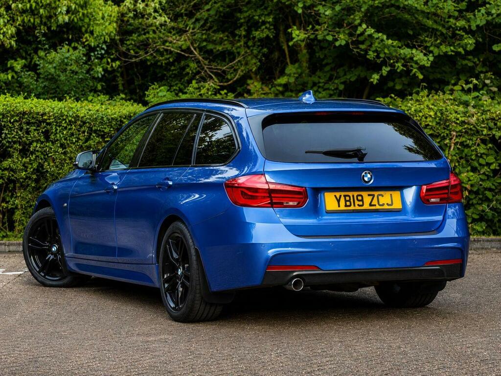 BMW 3 Series Estate 2.0 318D M Sport Touring Euro 6 Ss YB19ZCJ Blue #2