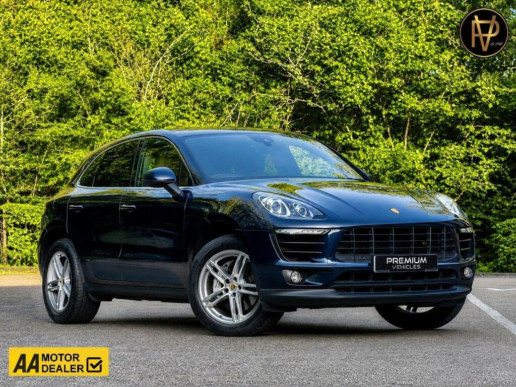 Porsche Macan 3.0 Td V6 S Pdk 4Wd Euro 6 Ss Blue