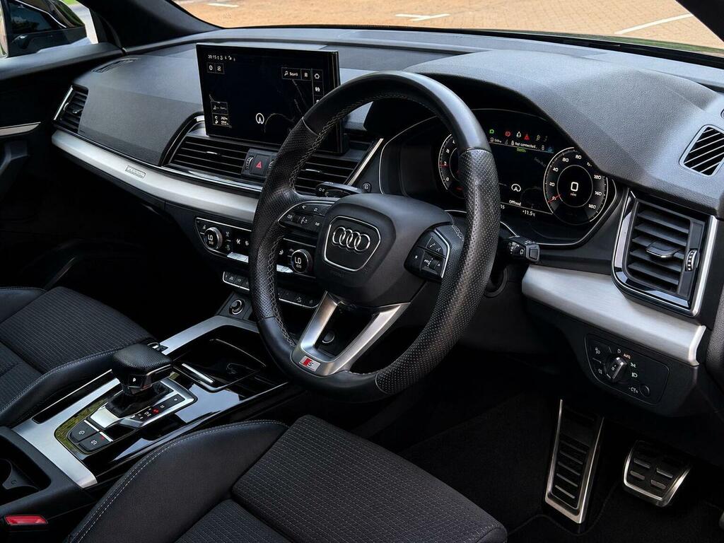 Audi Q5 Suv 2.0 Tfsi 45 S Line S Tronic Quattro Euro 6 S VE70GJU Black #3