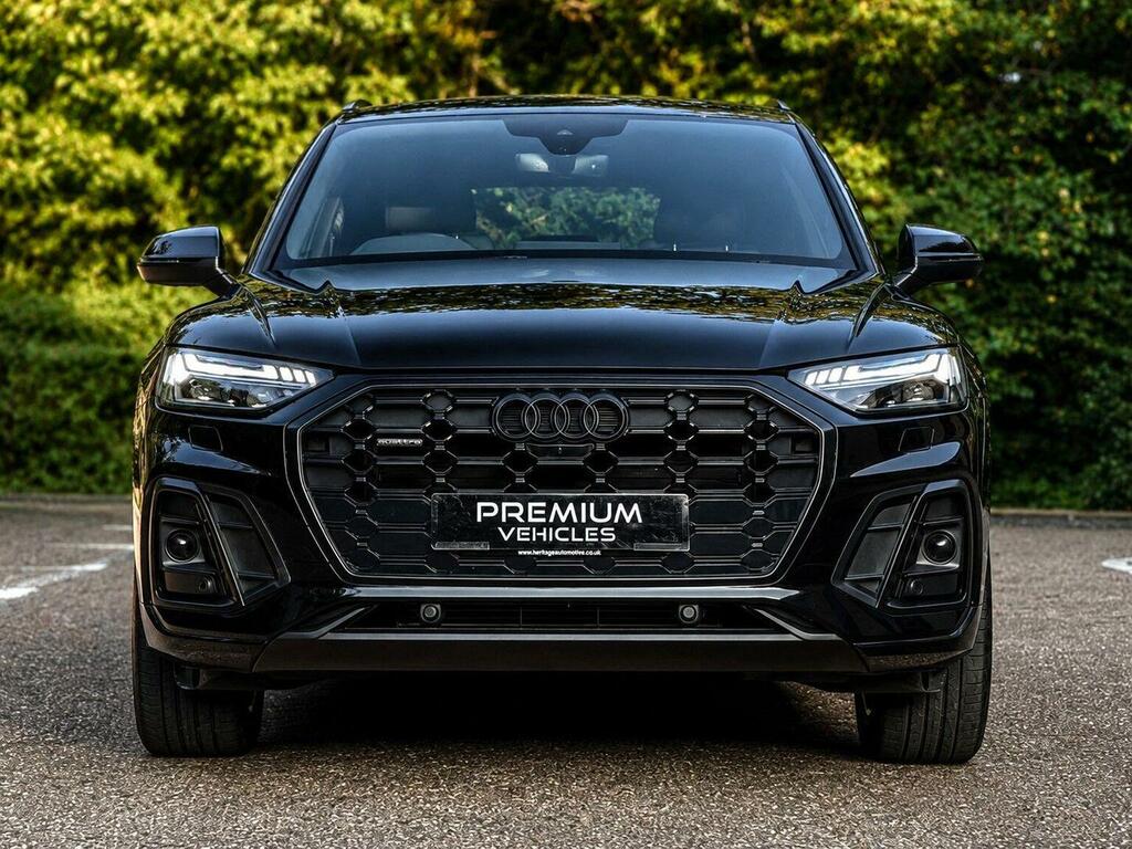 Audi Q5 Suv 2.0 Tfsi 45 S Line S Tronic Quattro Euro 6 S HG22BKX Black #6