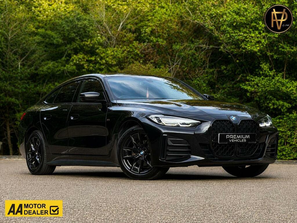 BMW 4 Series Gran Coupe Hatchback 2.0 420D Mht M Sport Euro 6 Ss 5 Black