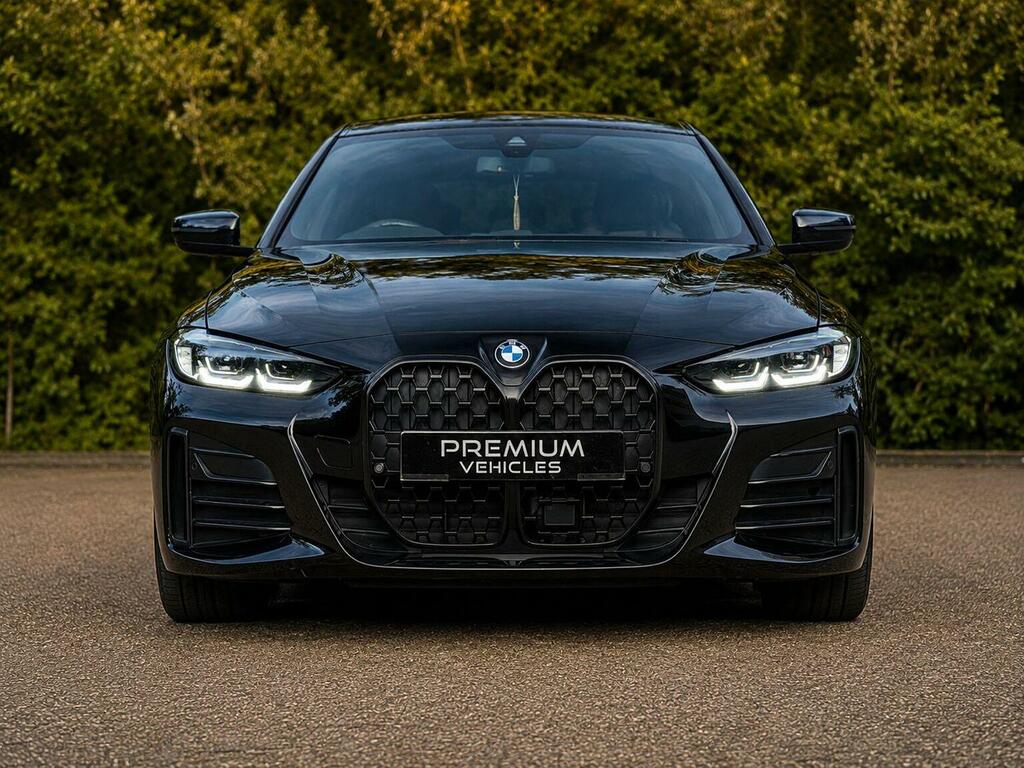 BMW 4 Series Gran Coupe Hatchback 2.0 420D Mht M Sport Euro 6 Ss 5 WP72XKD Black #6