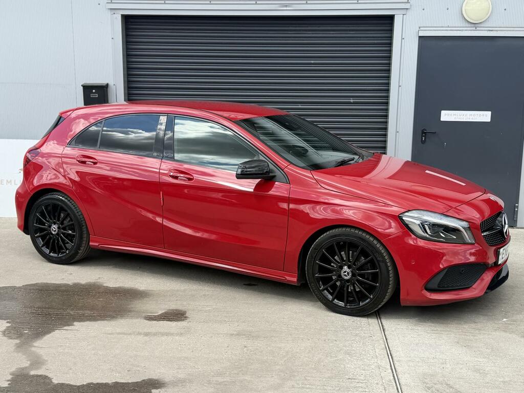 Mercedes-Benz A Class Amg Line EY67RYN Red #2