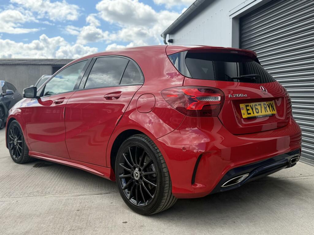 Mercedes-Benz A Class Amg Line Red
