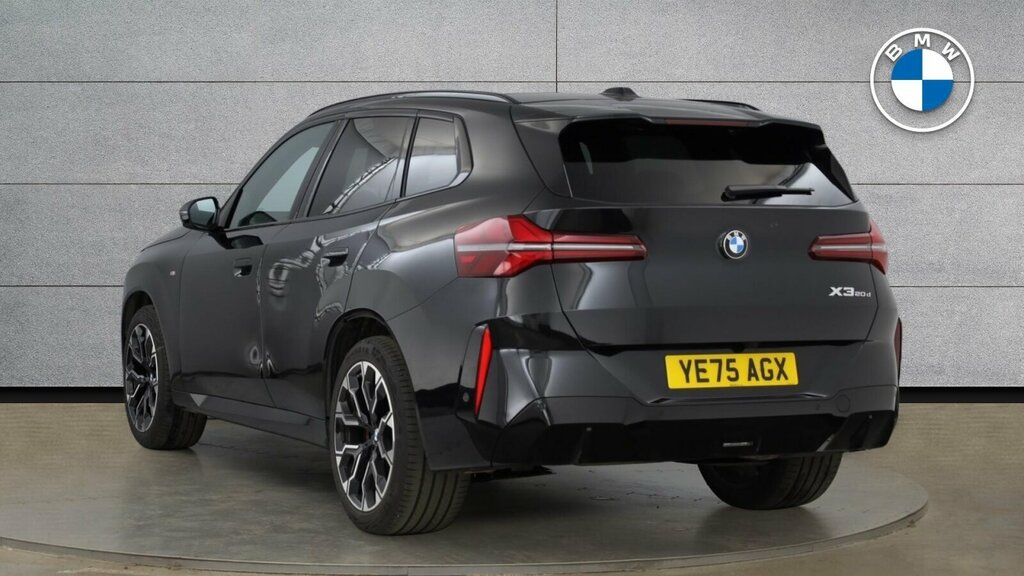 BMW X3 X3 20D Xdrive M Sport YE75AGX Black #2