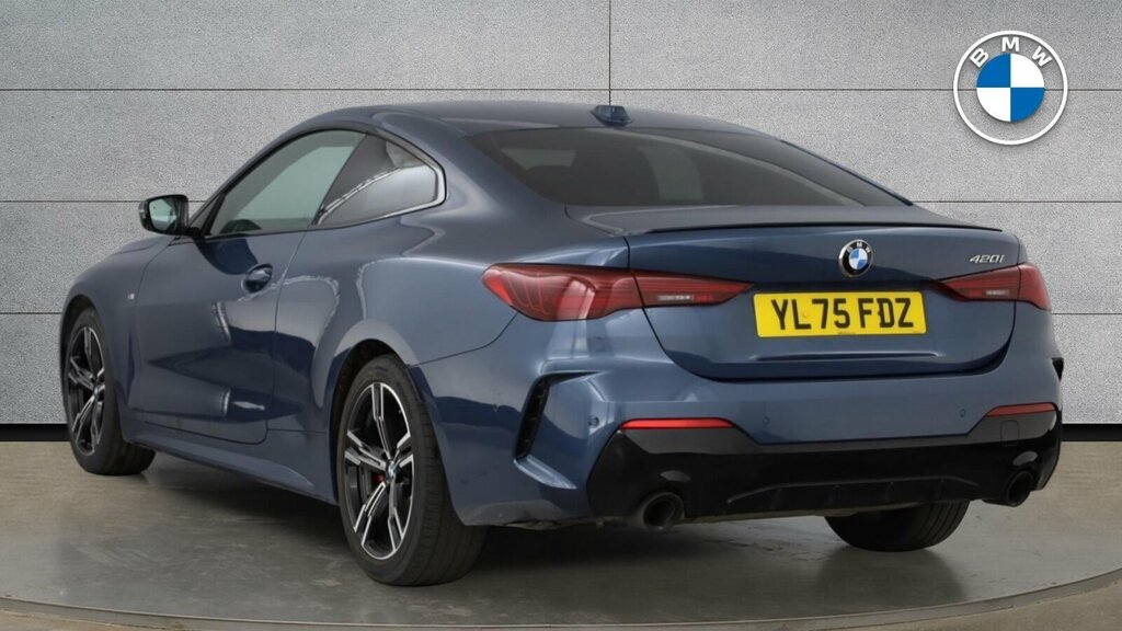 BMW 4 Series Gran Coupe 420I M Sport Coupe Blue #2