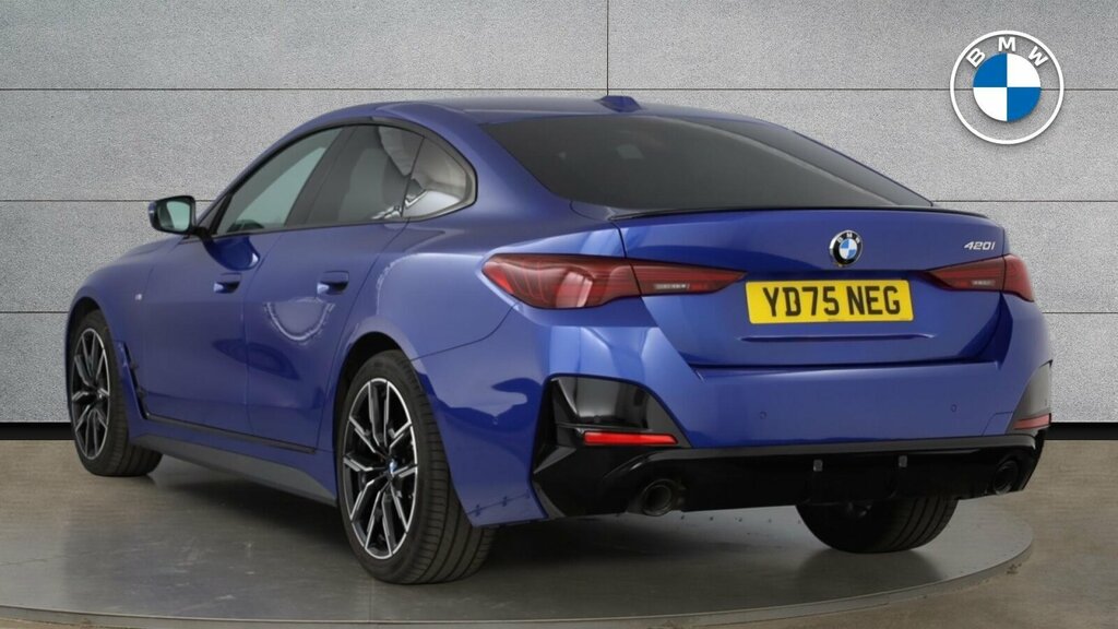 BMW 4 Series Gran Coupe 420I M Sport Gran Coupe Blue #2